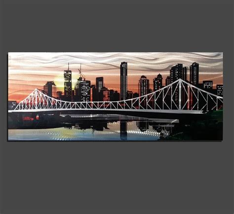 Brisbane City Art - Brisbane City Art Wall - Metal Art