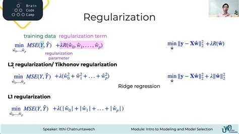 [ภาษาไทย] BCC - Polynomial Regression, Overfitting and Regularization 2 - YouTube