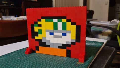 Commander Keen - Lego Pixel Art - Jay Daniells Web