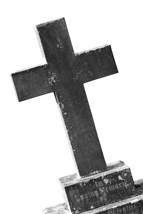Isolated Stone Cross Free Stock Photo - Public Domain Pictures