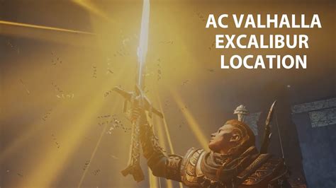 AC Valhalla Excalibur Location - How to Find the Legendary Sword? - YouTube