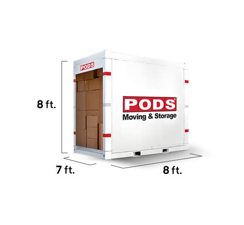 Moving Container & Storage Unit Sizes | PODS