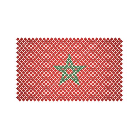 Morocco Flag Vector, Morocco, Flag, Morocco Flag PNG and Vector with ...