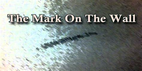 The Mark On The Wall - Assignment Point