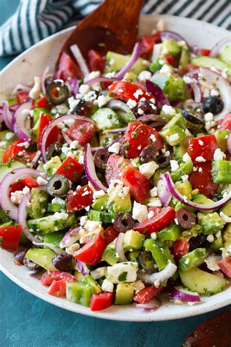 Best Greek Salad {with Avocado!} - Cooking Classy