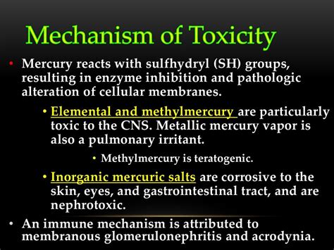 Toxicity of Heavy Metals