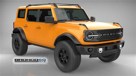 4 Door Bronco Colors 3D Model Visualized | Page 5 | Bronco6G - 2021 ...