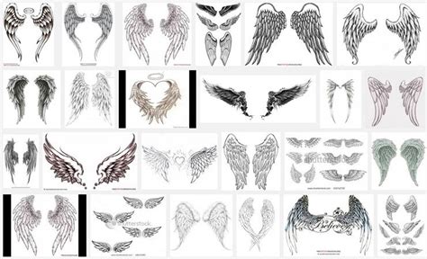 Wings Tattoo Meanings | iTattooDesigns.com Angel Wings Halo Tattoo, Angel Wing Wrist Tattoo ...