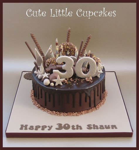 30th Birthday Chocolate Drip Cake x | Birthday cake chocolate, Chocolate drip cake, Drip cakes