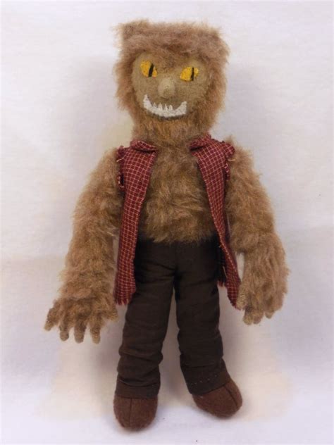 Silent Orchid Studio — Wolfman, werewolf plush toy