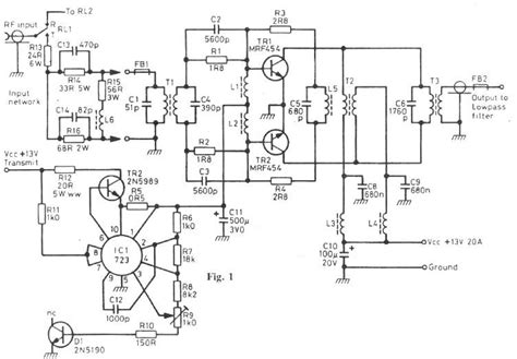 Hf preamplifier schematic diagram