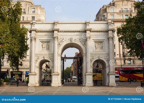 Marble Arch in London editorial stock image. Image of history - 47722604