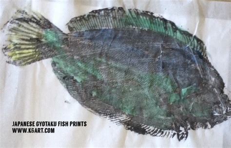 Japanese Gyotaku Fish Prints - K - 6 ArtK – 6 Art