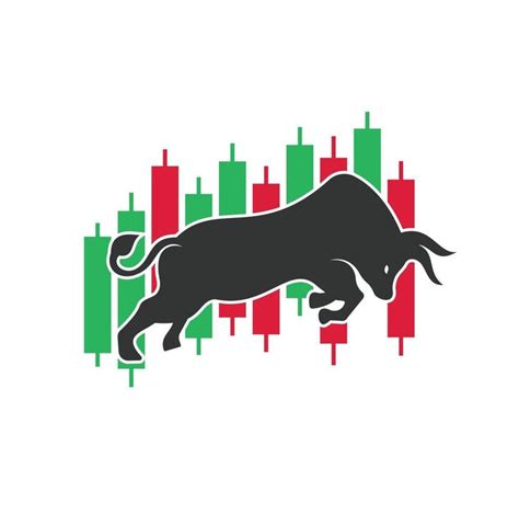 Bullish Trader Logo. Forex bull logo design template vector. Financial ...