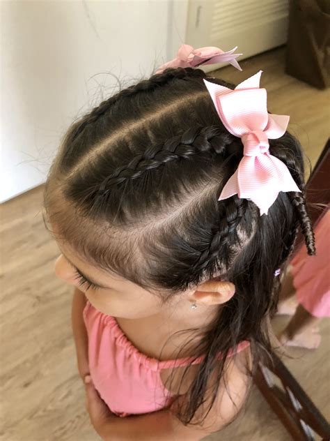 Cute Braided hairstyle for little girls 🎀 | Braided hairstyles, Cute braided hairstyles, Hair styles