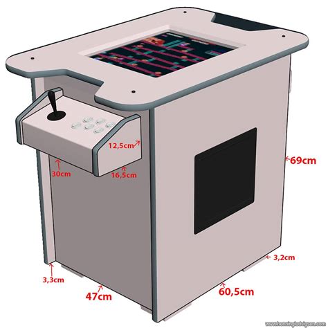 Mini Arcade Cabinet Template – Two Birds Home