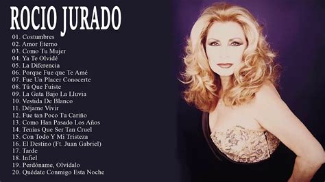 Rocio Jurado Exitos Mix - 20 Grandes Éxitos - YouTube