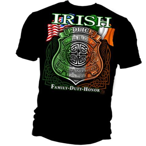 Irish-American Police Shirt