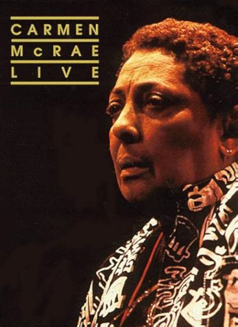 Carmen McRae: Live in Tokyo (Video 1986) - IMDb