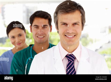 Group of hospital doctors Stock Photo - Alamy