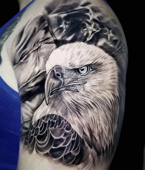 Classic American Eagle Tattoos — Electric Street Tattoo