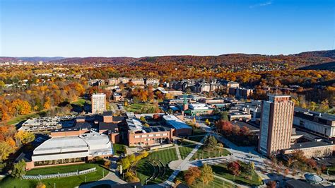 Campus from the air - Daily Photo: Nov 01 2022 - Binghamton University