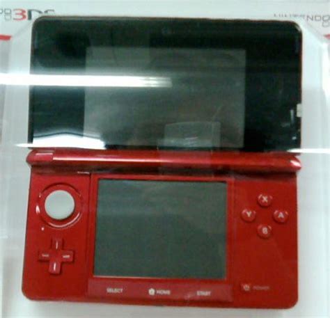 Nintendo 3DS: First Shot Of The Red Nintendo 3DS Out In The Wild - My ...