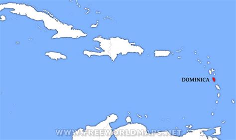 Where is Dominica located on the World map?