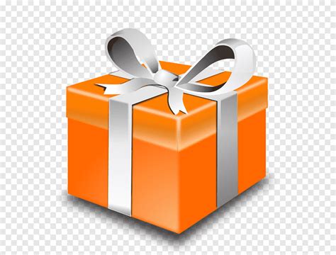 Christmas gift, personal assistant, orange, birthday png | PNGEgg