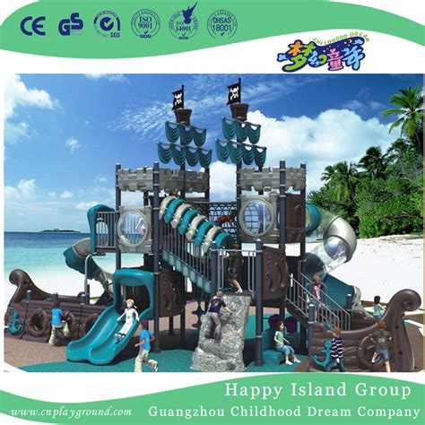 Pirate Ship Playground Equipment for Amusement Park Outdoor Playground ...