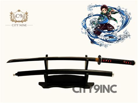 Black Anime Sword Japanese Katana Samurai High Carbon Steel - Etsy