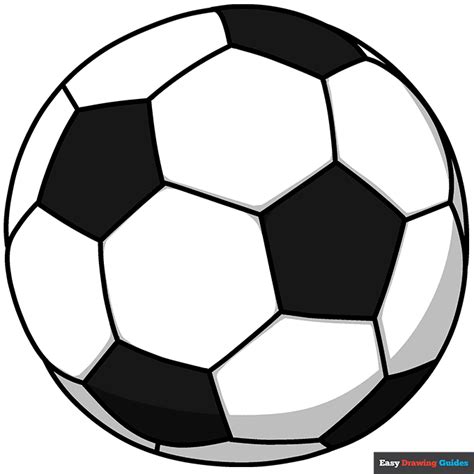 How to Draw a Cartoon Soccer Ball - Really Easy Drawing Tutorial