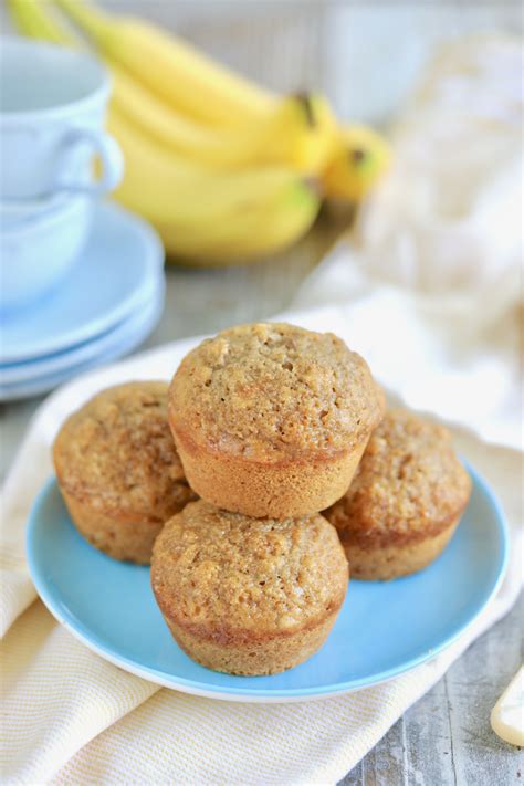 My Mum's Healthy Banana Muffins - Gemma’s Bigger Bolder Baking