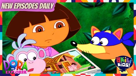 Dora The Explorer | The Three Little Pigs | Akili Kids! - YouTube