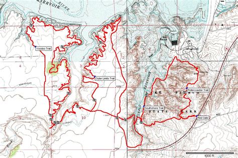 Map Of Pueblo Reservoir - Aleece Lorianne