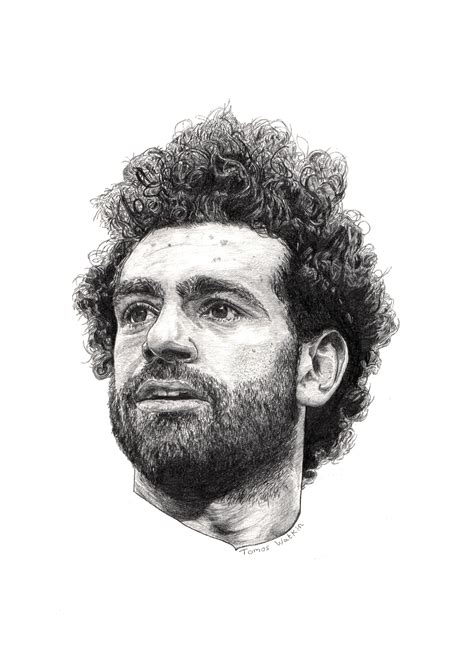 Tomos Watkin - Mohamed Salah Drawing