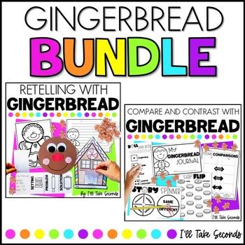 Gingerbread Stories | Gingerbread Activities by I'll Take Seconds