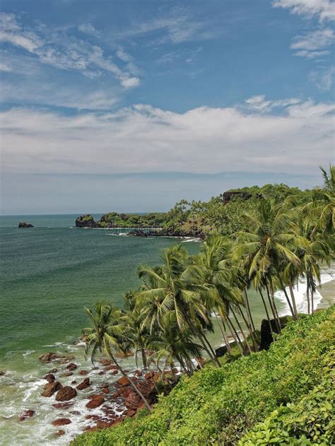 Beautiful View of a Cabo De Rama Beach Stock Image - Image of terrain, rama: 262262997