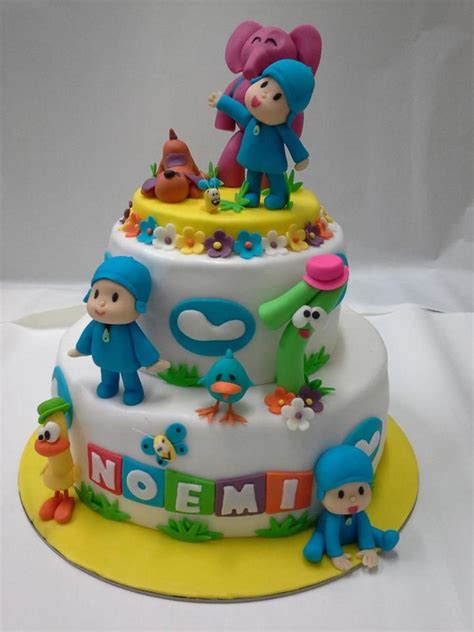 Pocoyo Cake - CakeCentral.com