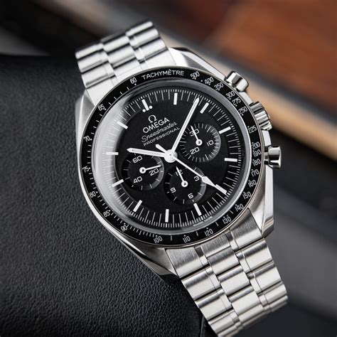 Omega Speedmaster Professional Moonwatch 3861 Hesalite 2023 Black ...