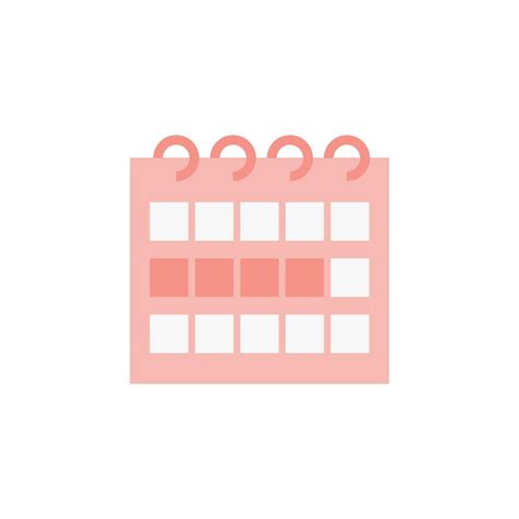 Calendar with marked fertile days of the menstrual cycle. Birth control methods. Fertility ...