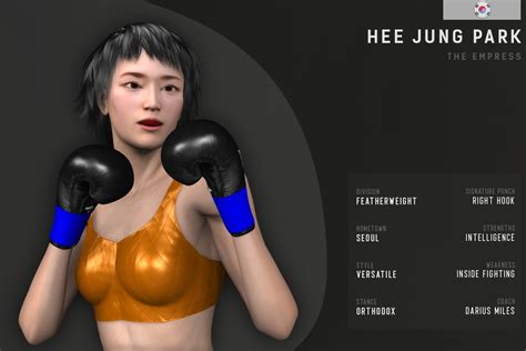 Hee Jung Park - fighter card and profile