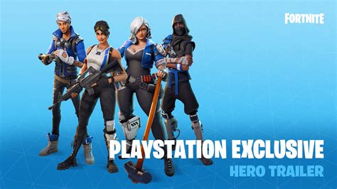 Fortnite Is Here With Exclusive PS4 Heroes – PlayStation.Blog