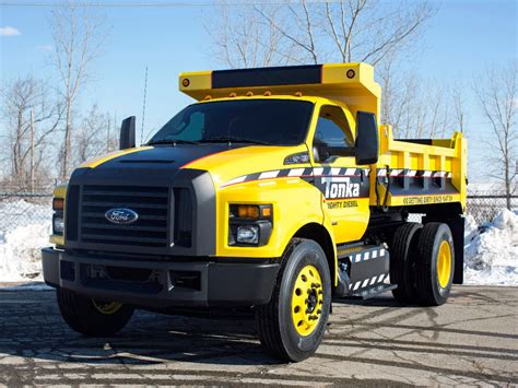 Mighty Ford F-750 TONKA Dump Truck Is Ready for Work or Play | Ford Media Center