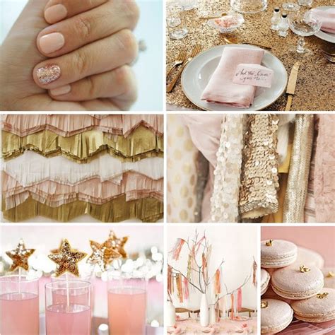 Spring 2013 Wedding Palette: Pink and Gold | eWedding