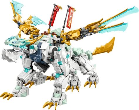 LEGO NInjago 71786 Zane's Ice Dragon Creature - SD83F (20) - The Brothers Brick | The Brothers Brick