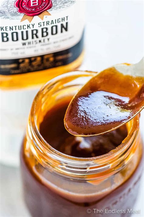 Bourbon BBQ Sauce (easy recipe!) - The Endless Meal®