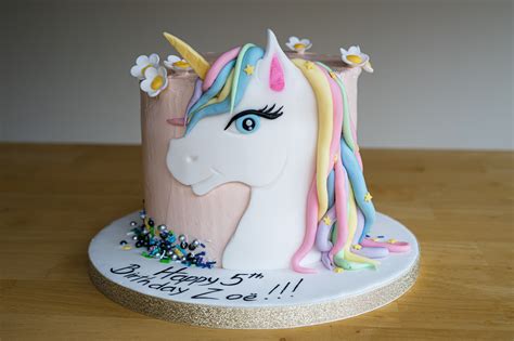 Pastel rainbow unicorn cake - Gabi Bakes Cakes