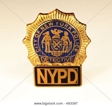 Nypd Badge image & stock photo. 493397