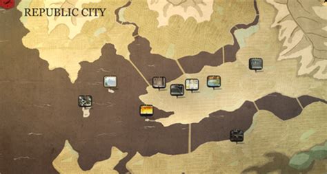 Image - Republic City map.png - Avatar Wiki, the Avatar: The Last Airbender resource